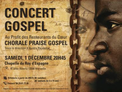 Concert de la Chorale Praise Gospel le 1er Décembre